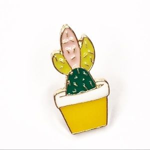 Succulent Plant Pin Brooch Cactus New